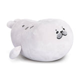 Fluffy Banana Pose Spotted Seal Plush Pillow Stuffed Plush Toys