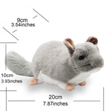 Realistic Chinchilla Stuffed Animal Plush Toy