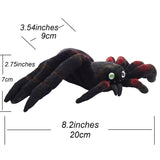 Lifelike Mexican Fireleg Tarantula Stuffed Animal, Spider Plushies